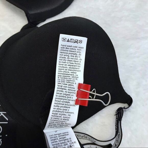 Calvin Klein NWOT Black Demi Bra Women 36C *Pls See Description* - Picture 12 of 12